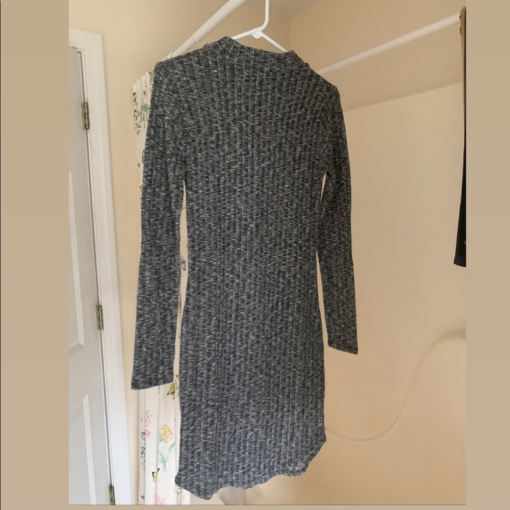 Abercrombie Heather Grey Sweater Dress
